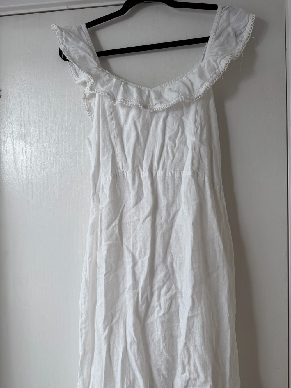 Roller Rabbit White Ruffle-Trim Cotton Sundress - Picture 2 of 12
